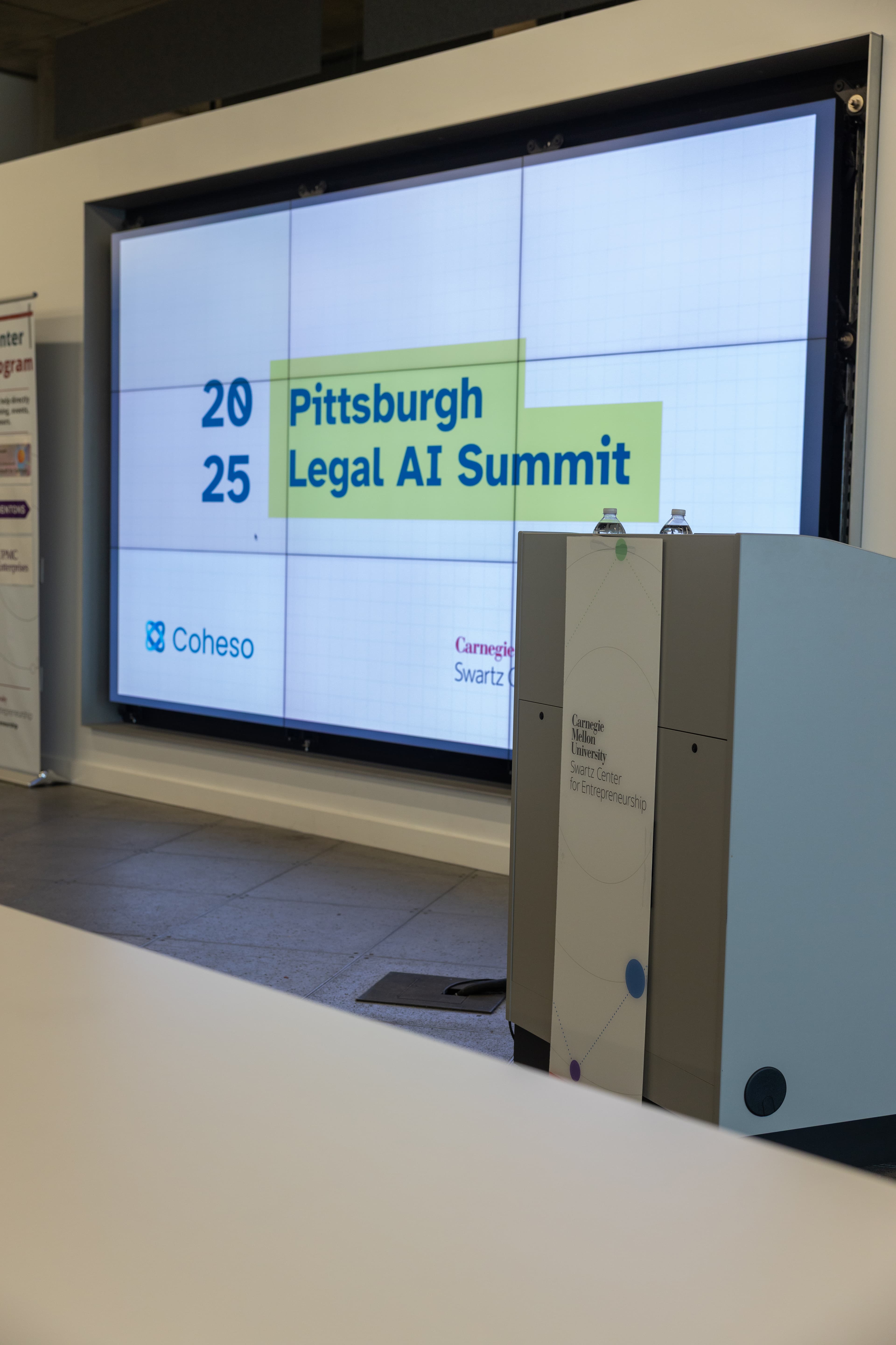 Event stage and branding