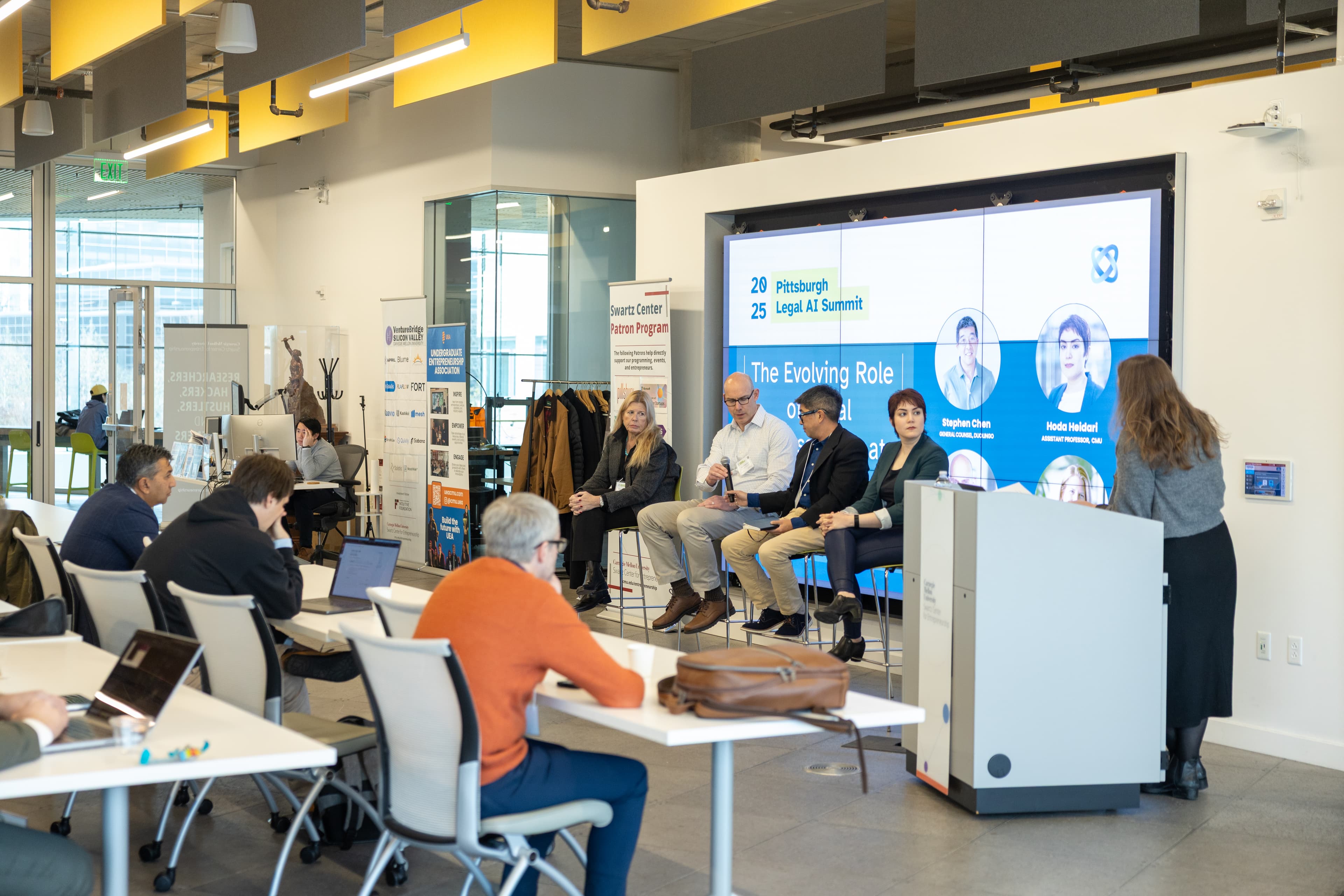 Panel discussion at Pittsburgh Legal AI Summit