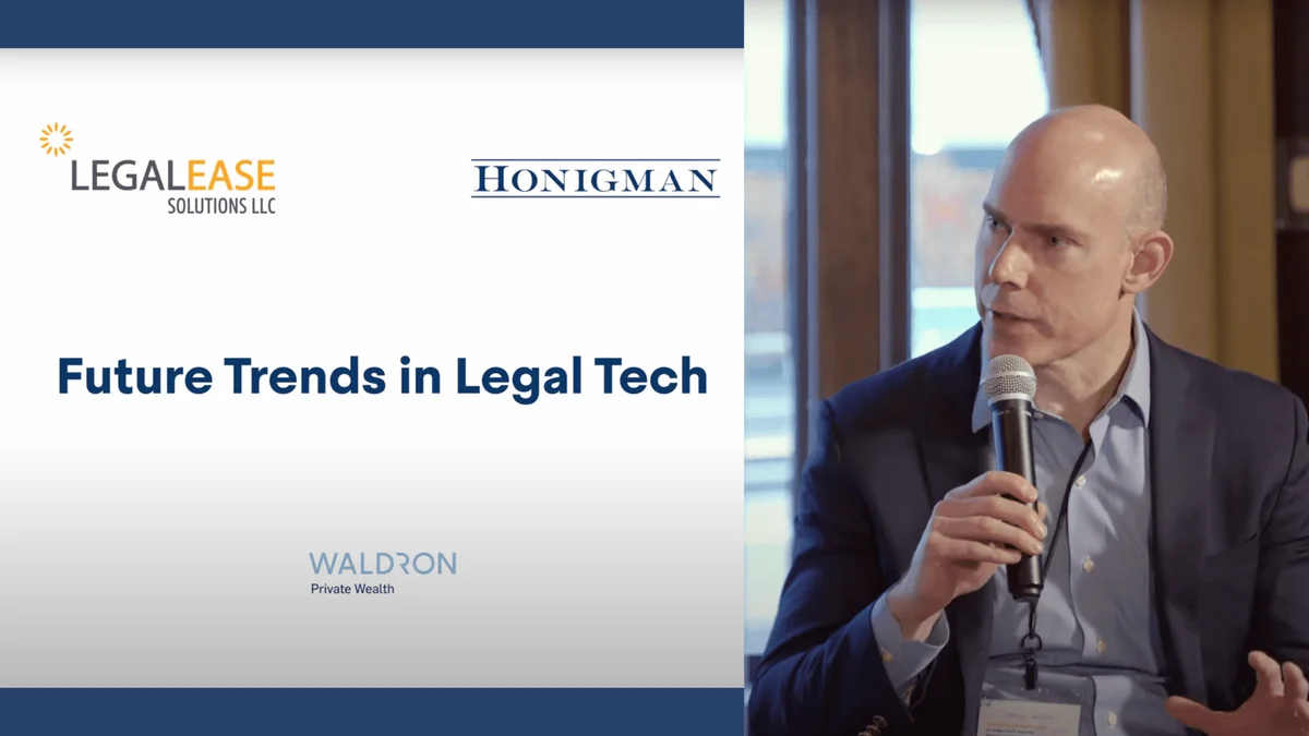 Ned Gannon talks about Future Trends in Legal Tech